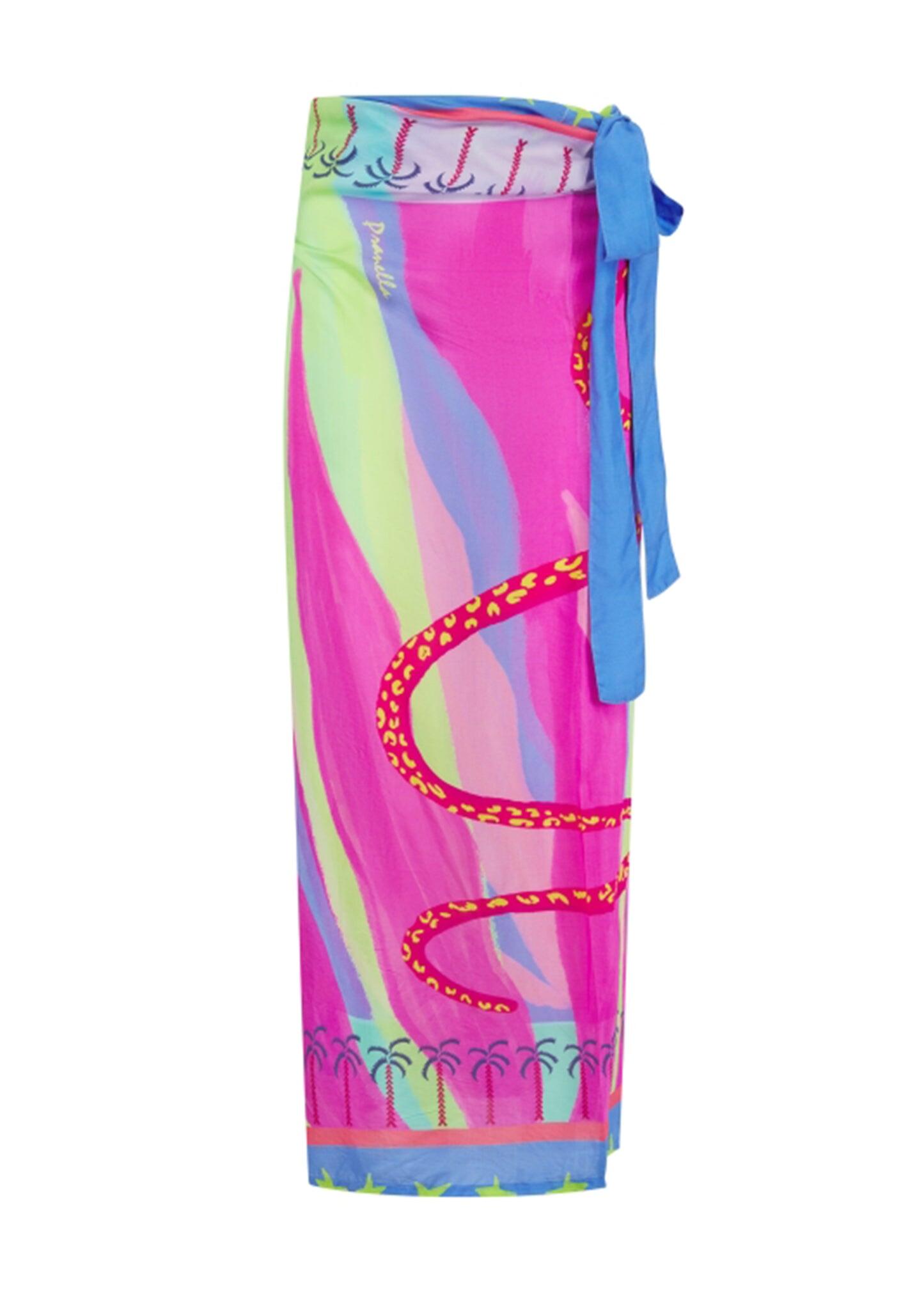 Iggy Wild Purple Sarong - ONE SIZE - Sarong