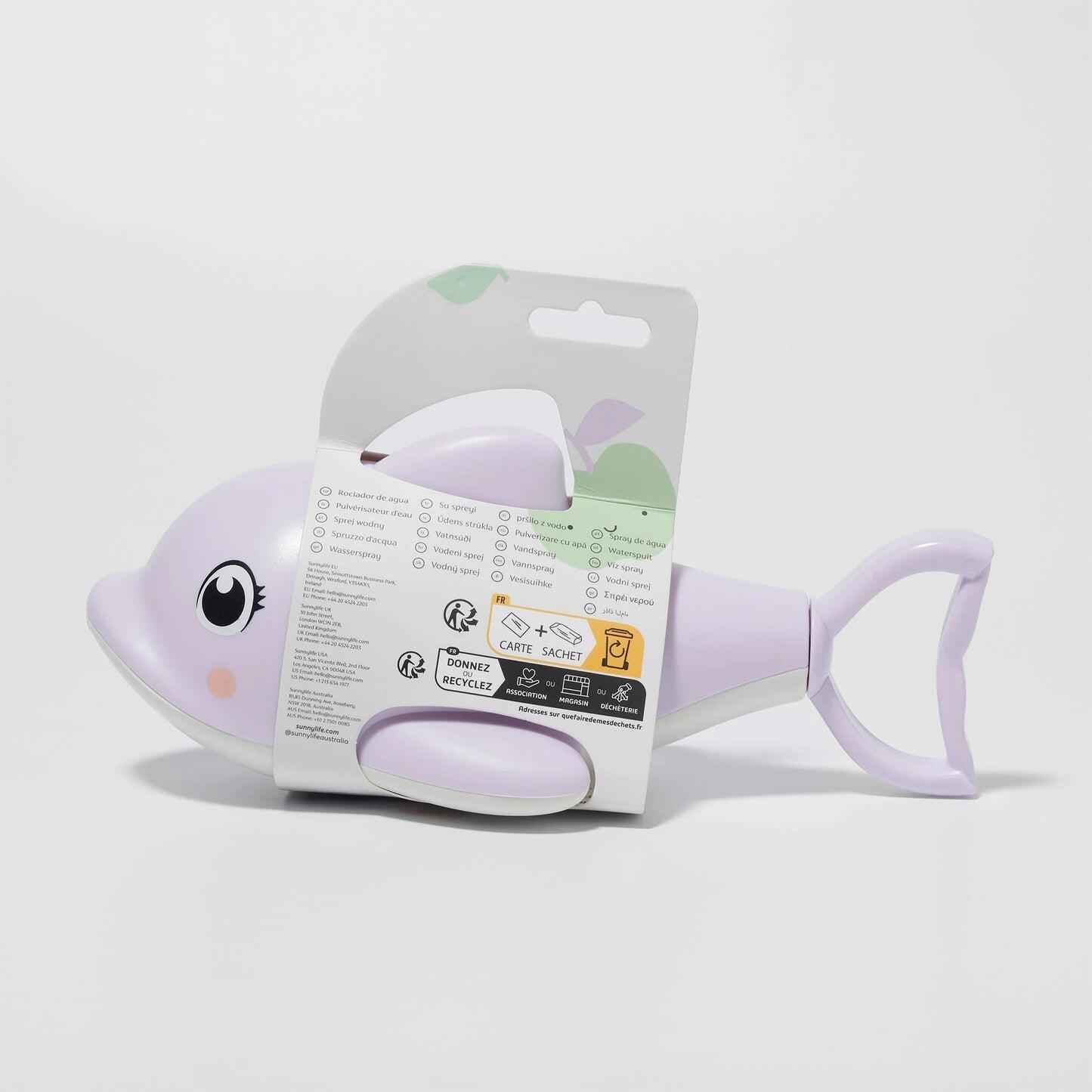 Water Squirters Dolphine-Pastel Lilac - Water Game