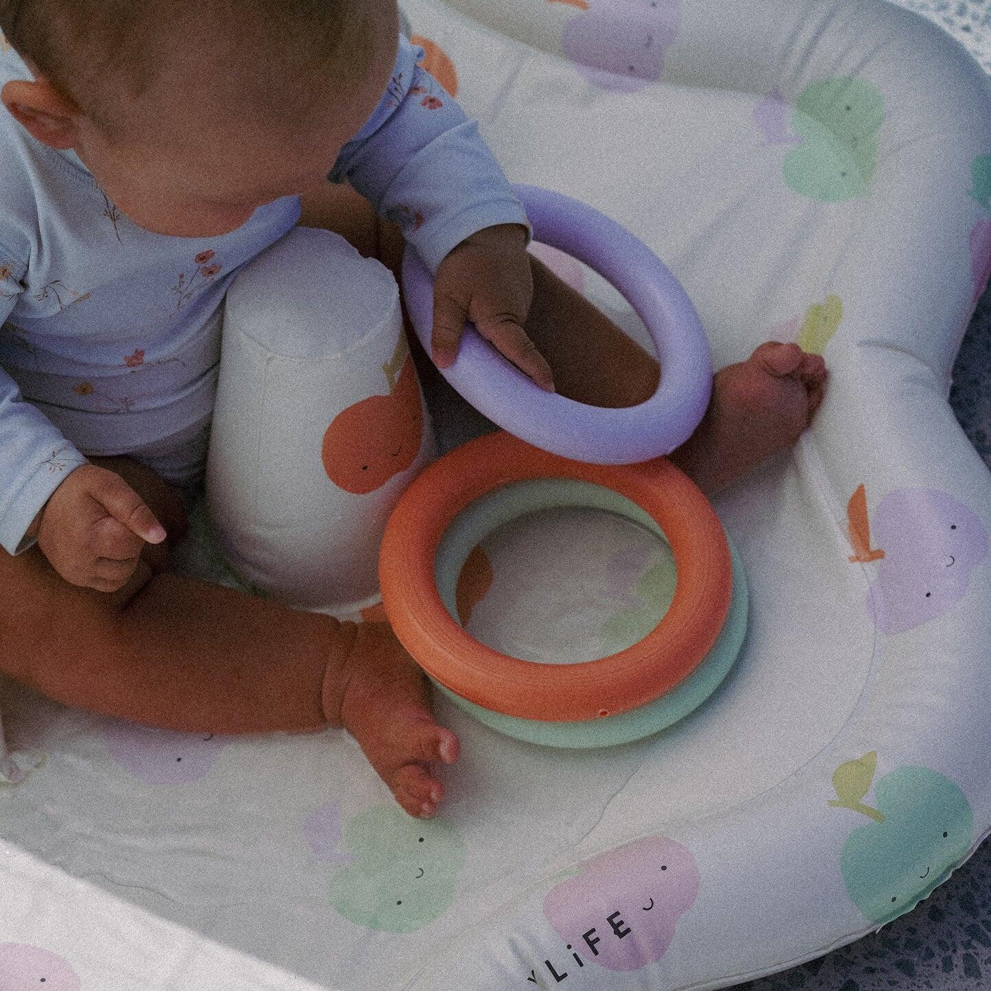 Baby Playmat With Shade Apple Sorbet Multi