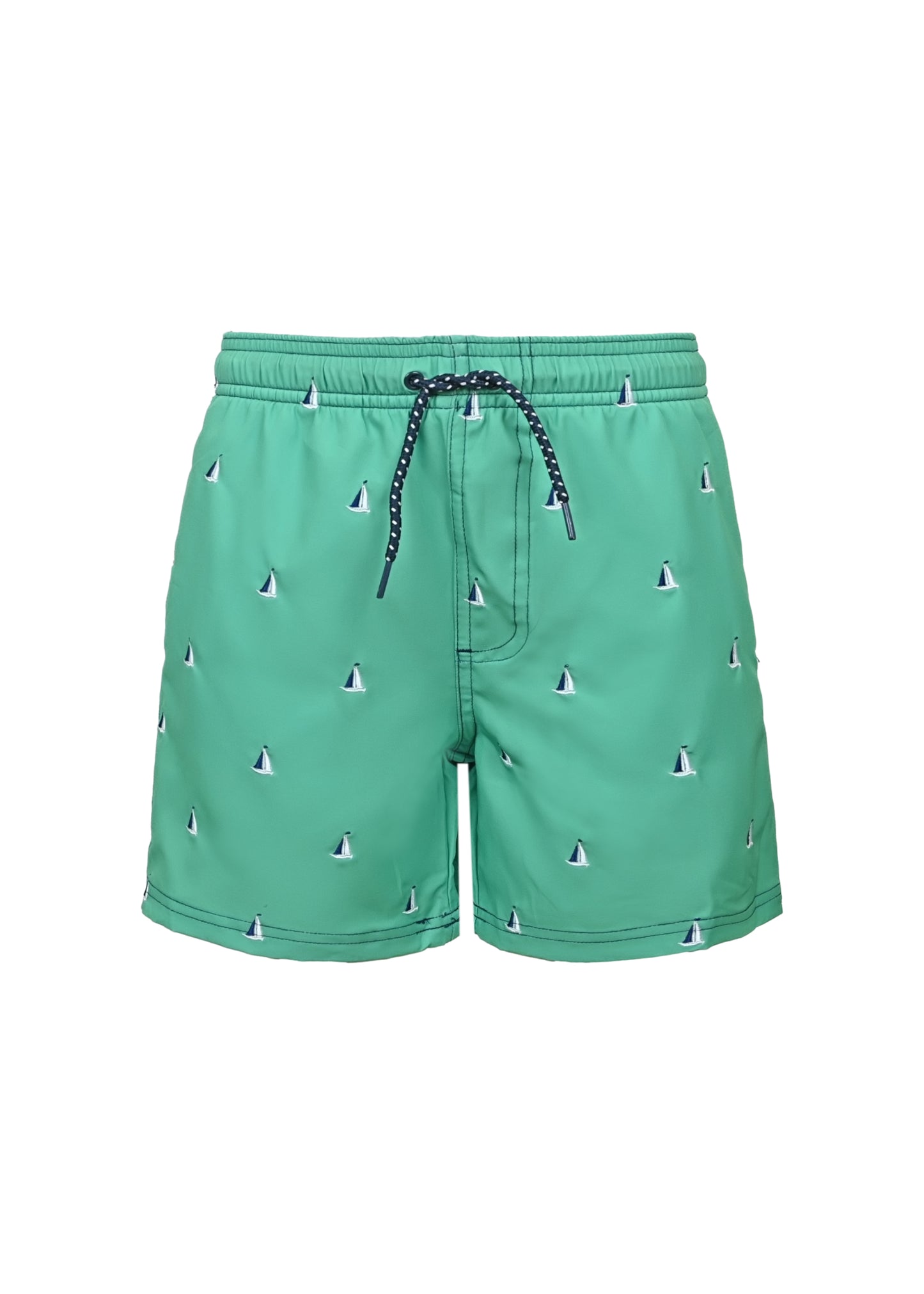 Green Sails Boys 4 Way Stretch Swim Trunks