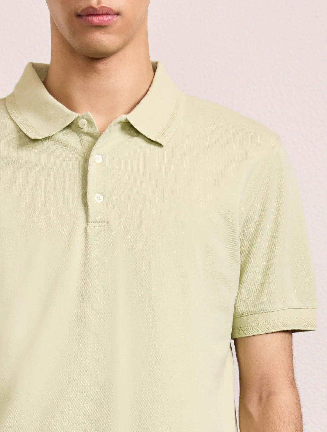 Horacio Polo Button Up Pistachio