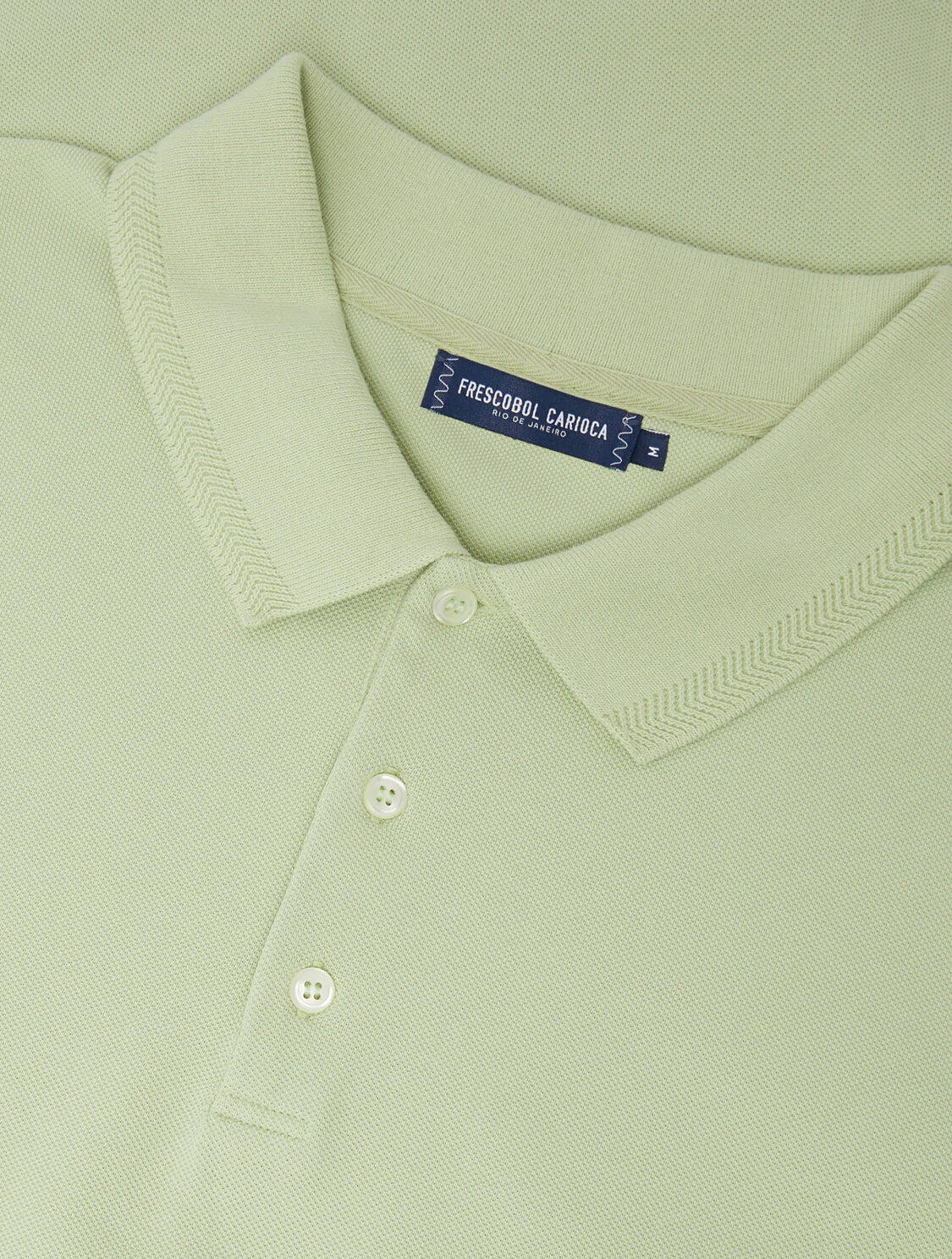 Horacio Polo Button Up Pistachio