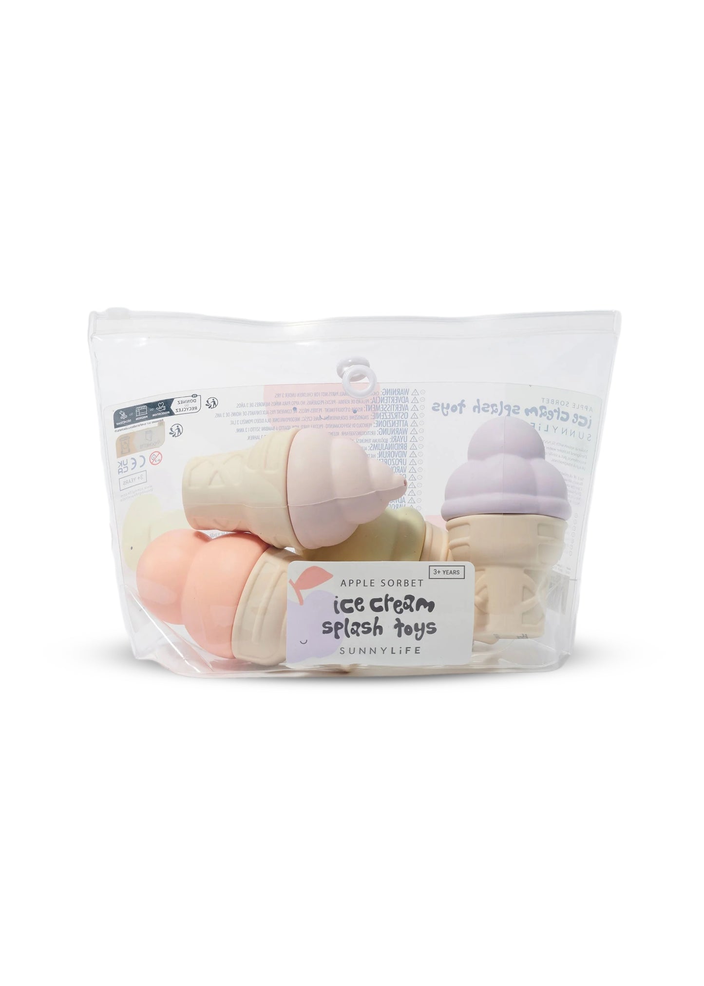 Ice Cream Splash Toys Apple Sorbet Multi - Beach Toy