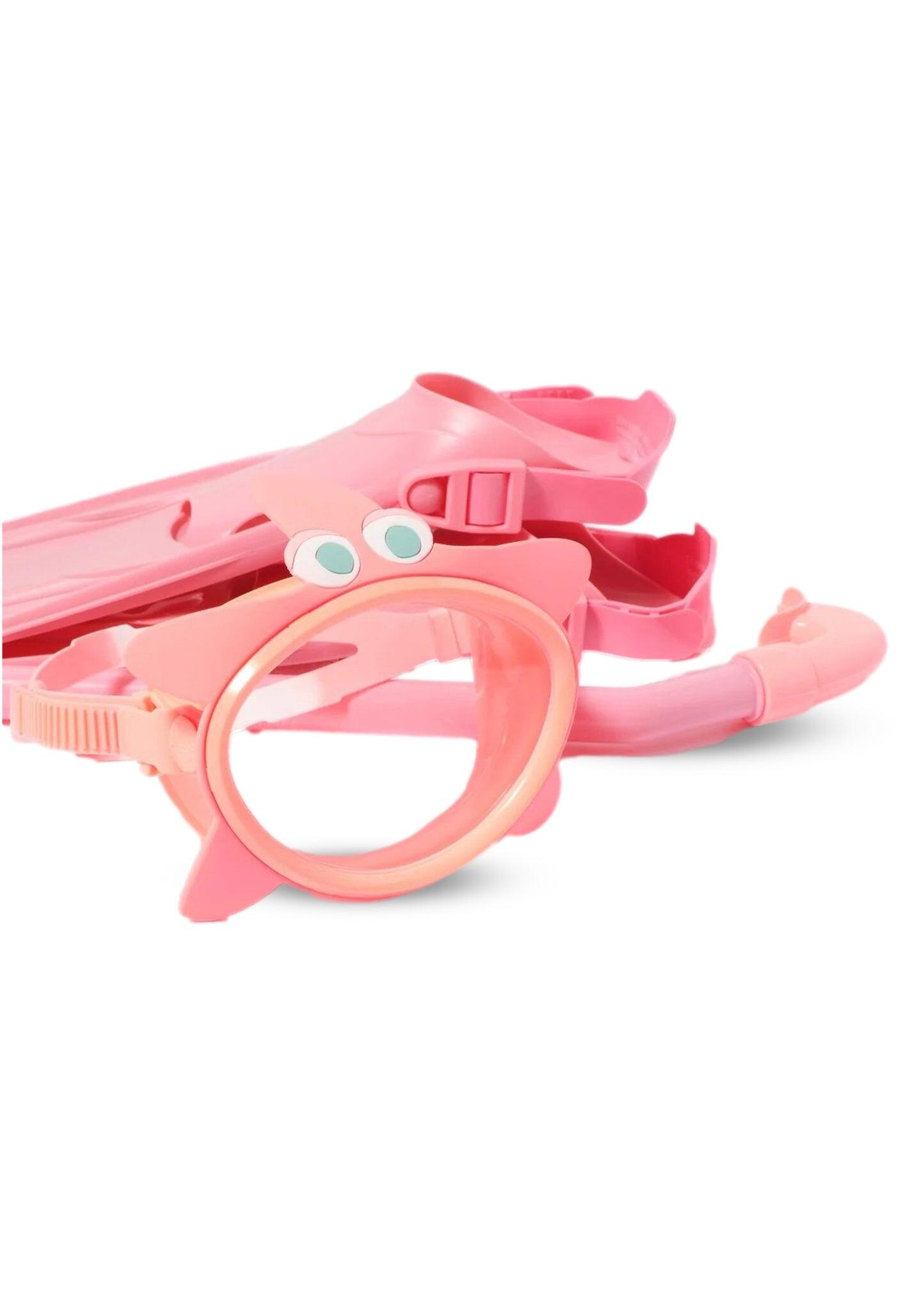 Kids Dive Set Small Ocean Treasure Rose - ONE SIZE - Beach Toy