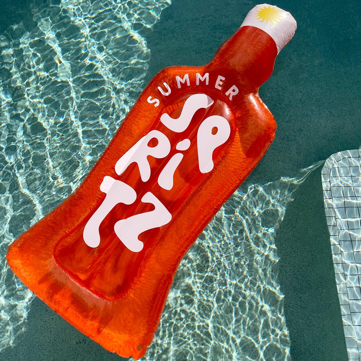 Luxe Lie On Float Summer Spritz - ONE SIZE - Pool Inflatable