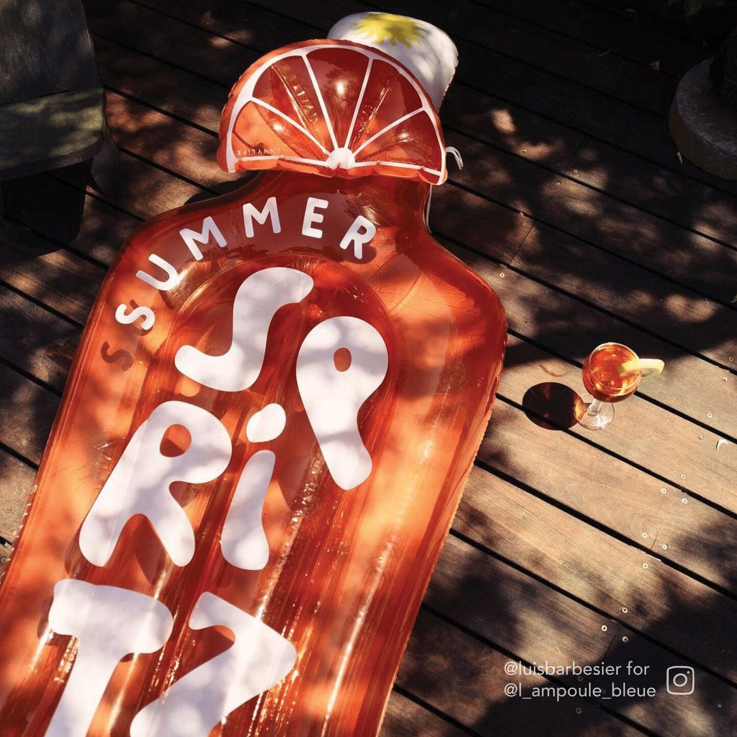 Luxe Lie On Float Summer Spritz - ONE SIZE - Pool Inflatable