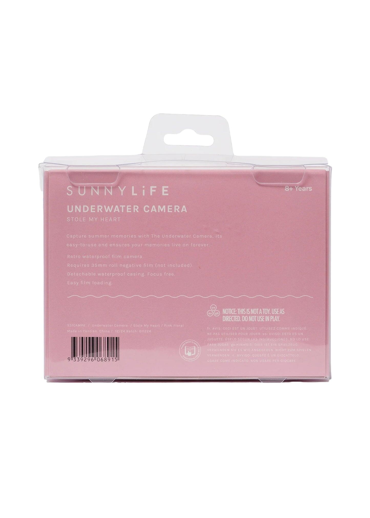 Underwater Camera Pink Floral - Beach Toy