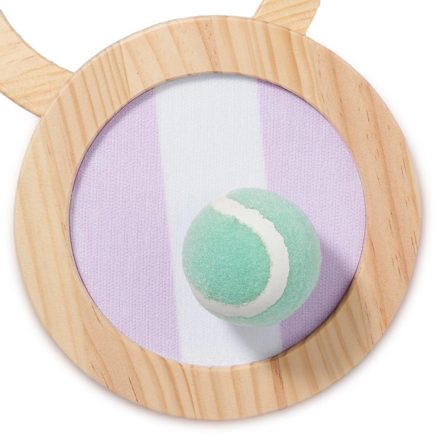 Catch Ball Set Rio Sun Pastel Aqua and Lilac - ONE SIZE - Beach Toy