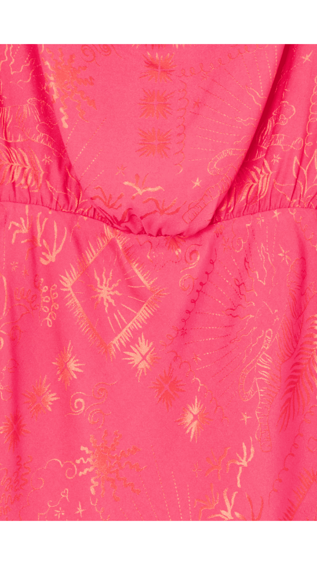 Pink Safari Mini Tilly Dress