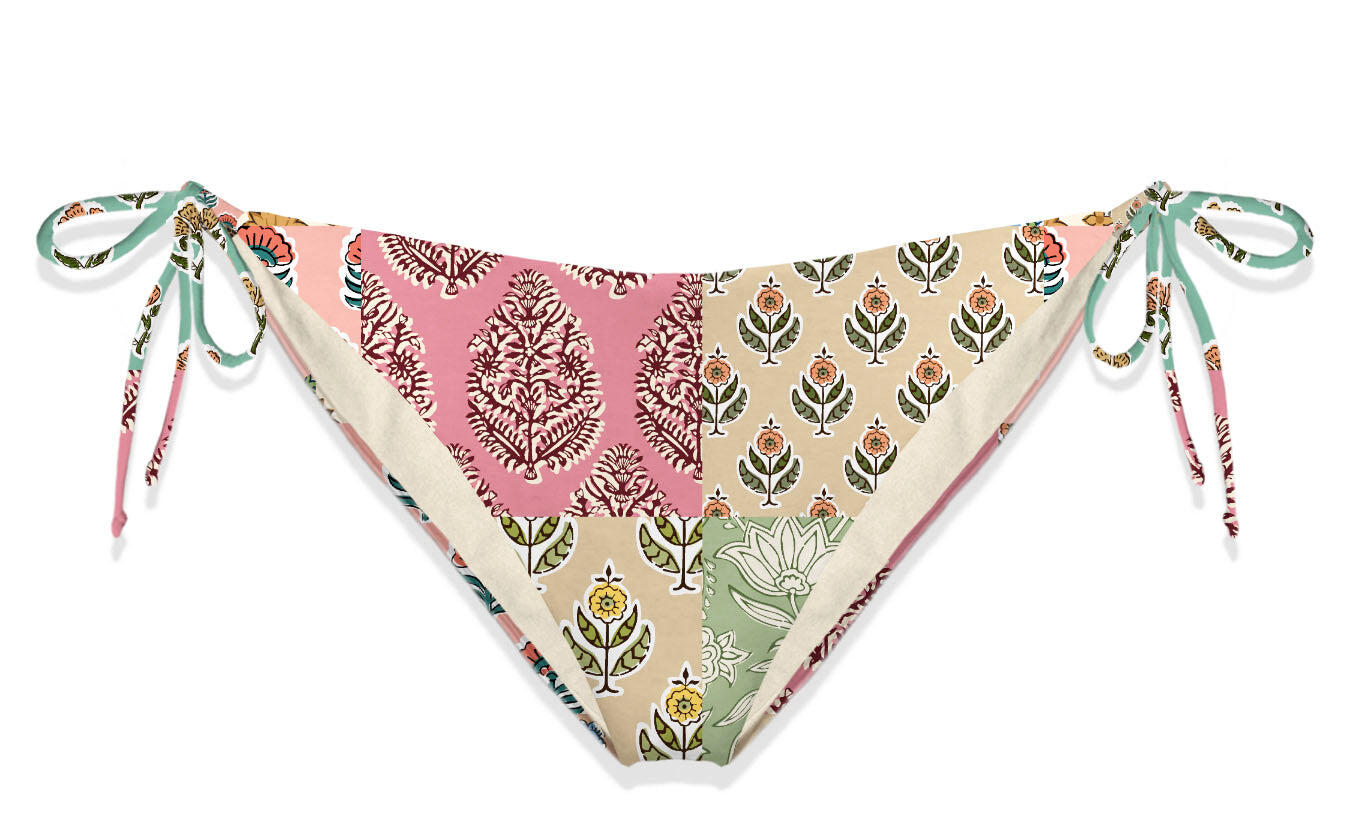 Virgo Jondal Patch Bikini Bottom