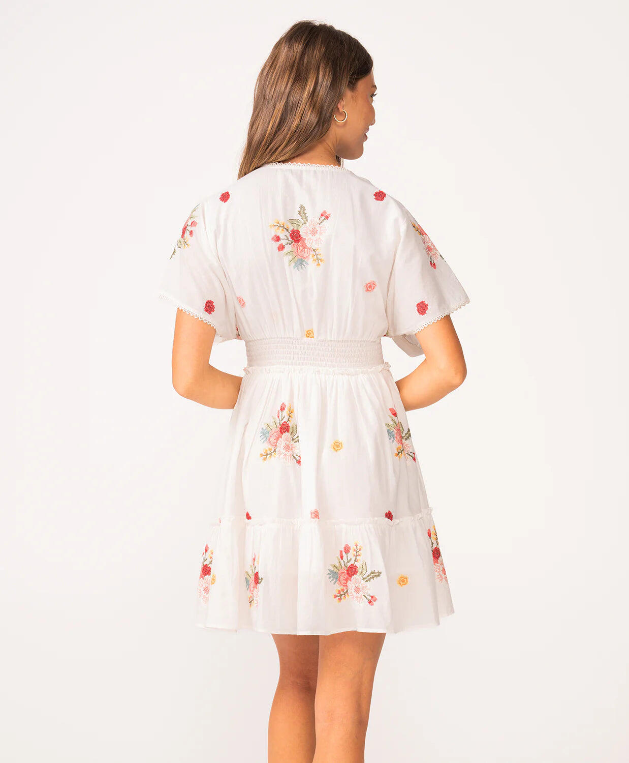 Polly Dress Water Lily