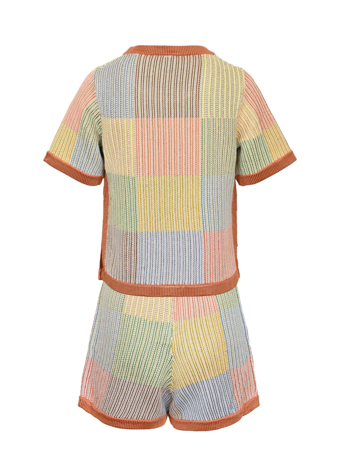 Everley Patchwork Knit Set - Set