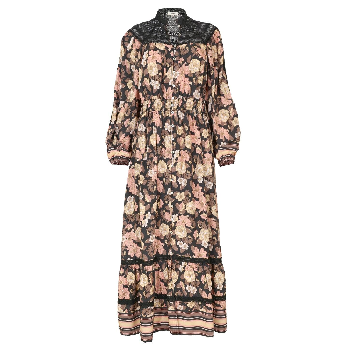 Adele Print Evangeline Maxi Dress