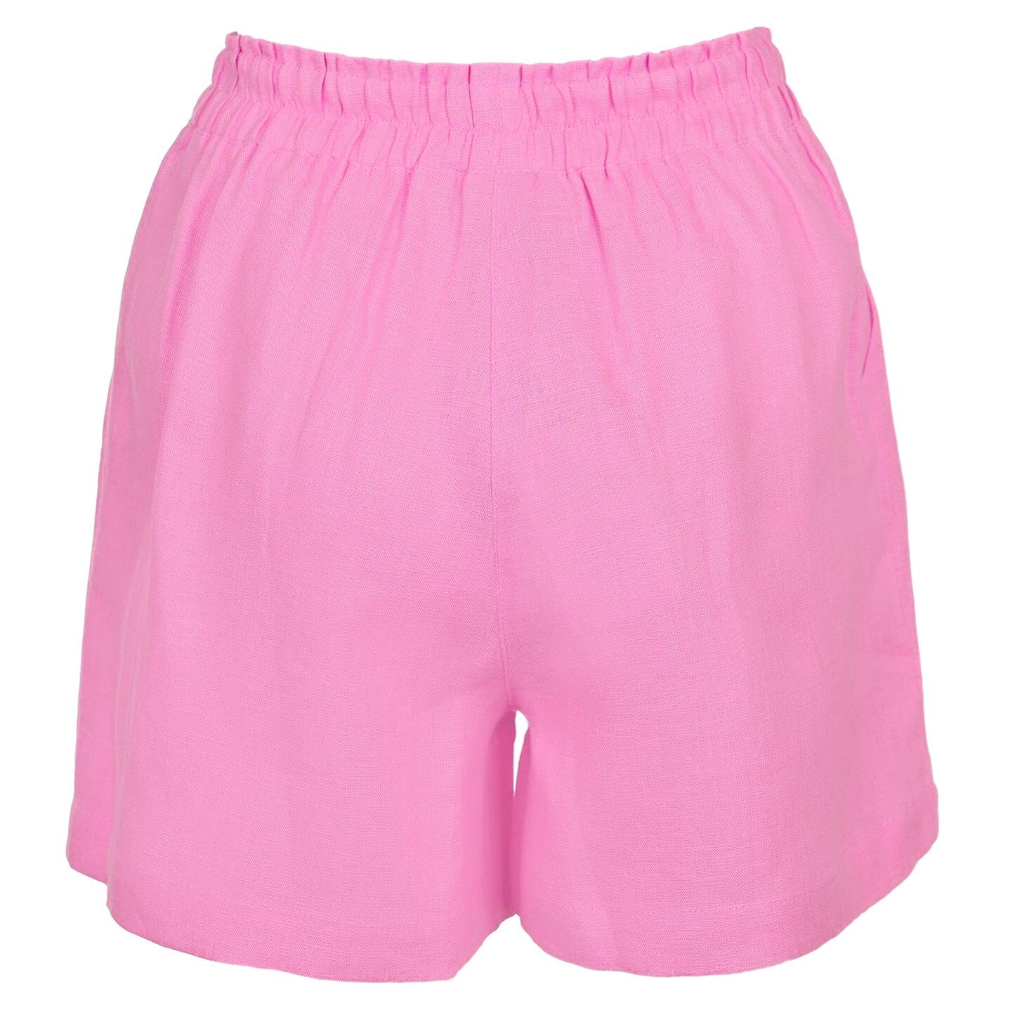 Orchid Linen Shorts - Shorts