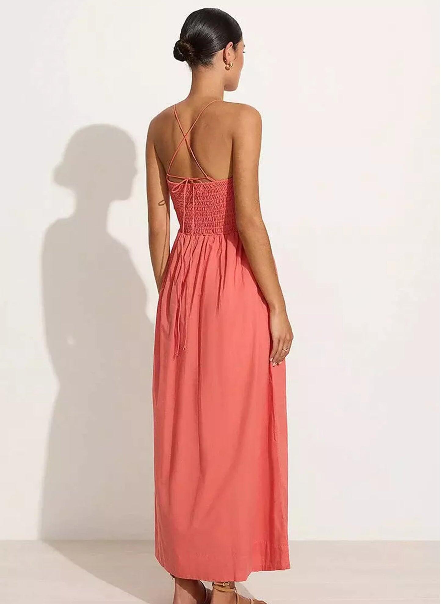 Agolde Midi Dress Melon - Dress