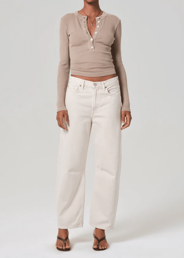 Varra Henley Top Satla