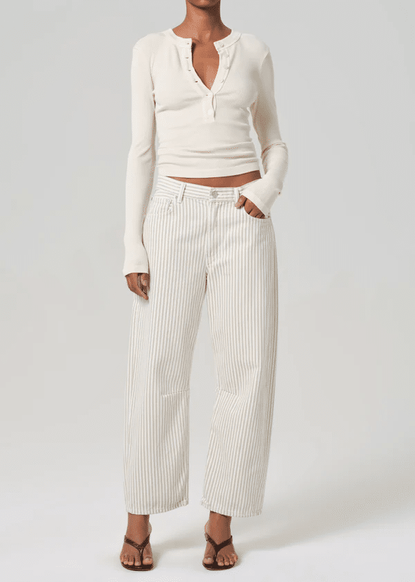 Varra Henley Top Dune