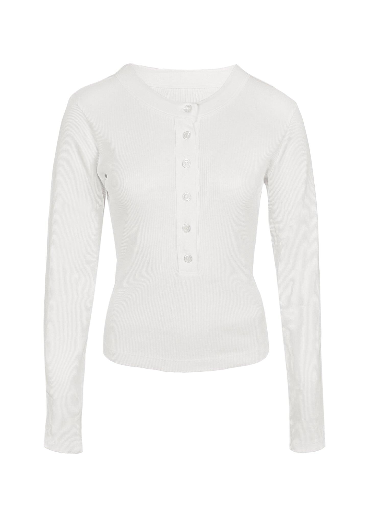 Varra Henley Top White
