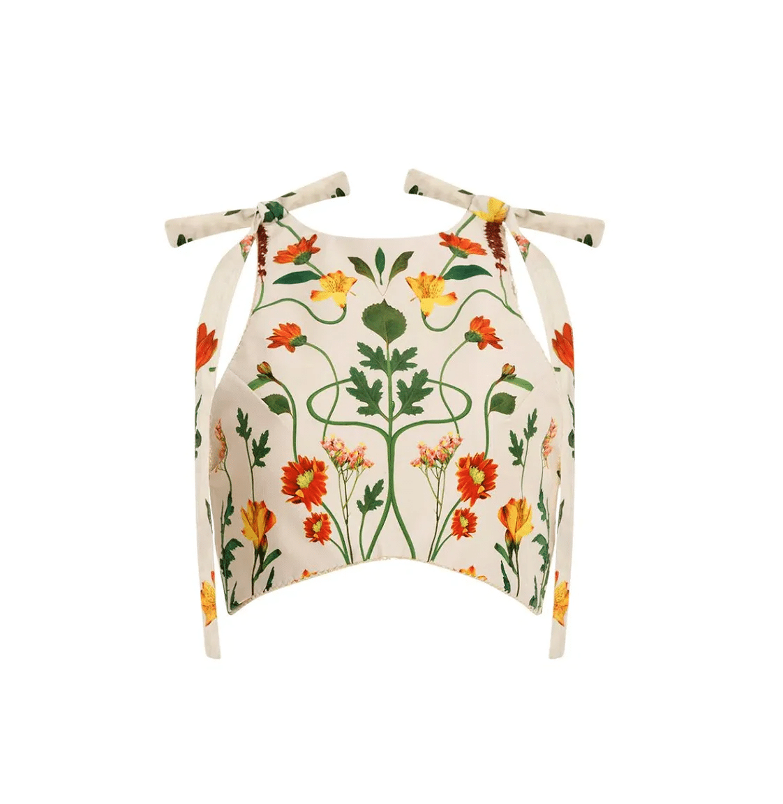 Olmeca Primavera Crop Top Multicolour