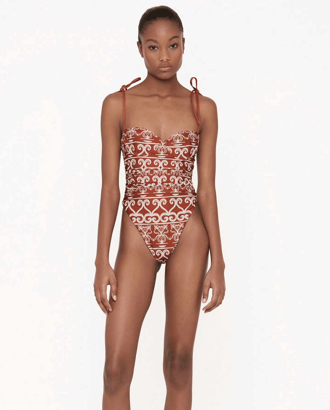 Tie shoulder bathing suit online