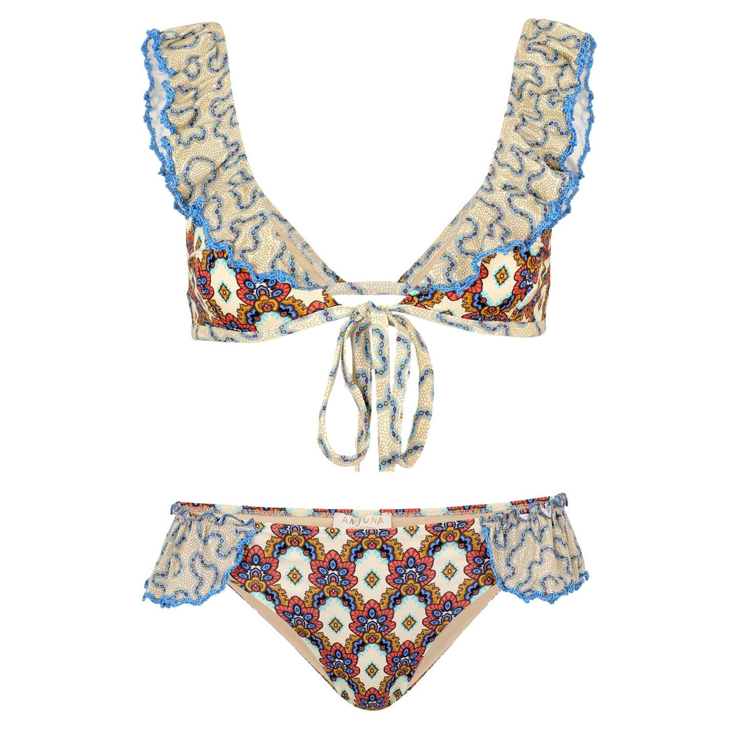 Vittoria Bikini Mix Patch Azzuro - Bikini