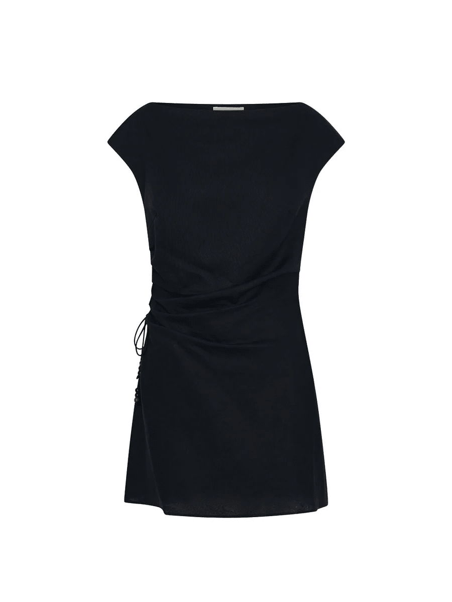Azarea Mini Dress Black - Dress