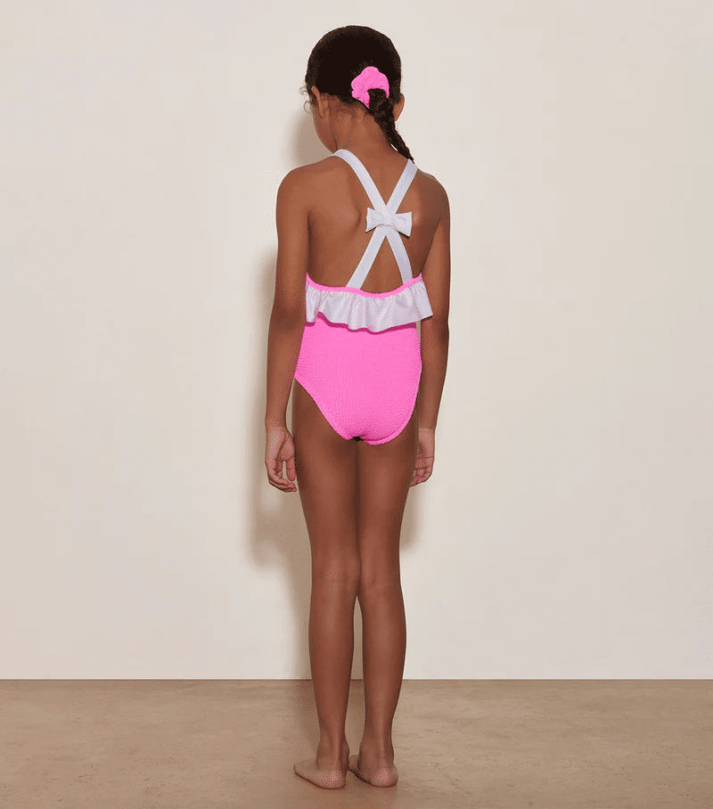 Baby Lara Swim Bubblegum - ONE SIZE - One Piece