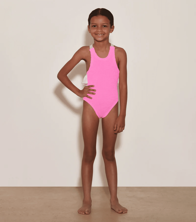 Baby Lara Swim Bubblegum - ONE SIZE - One Piece