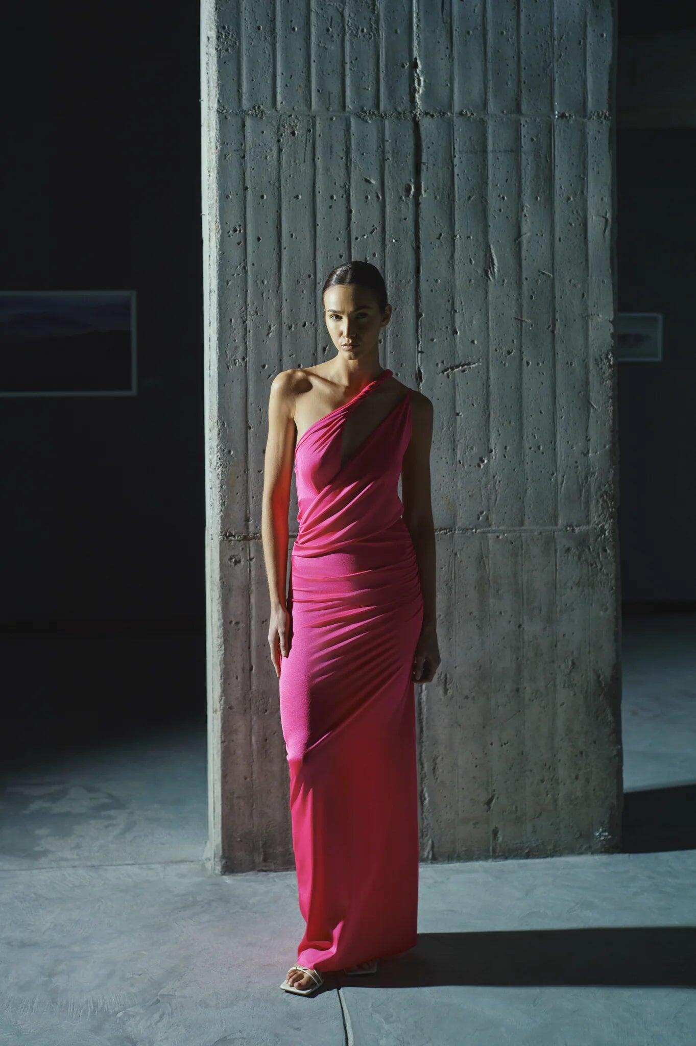 Lia Dress Fuscia - Dress