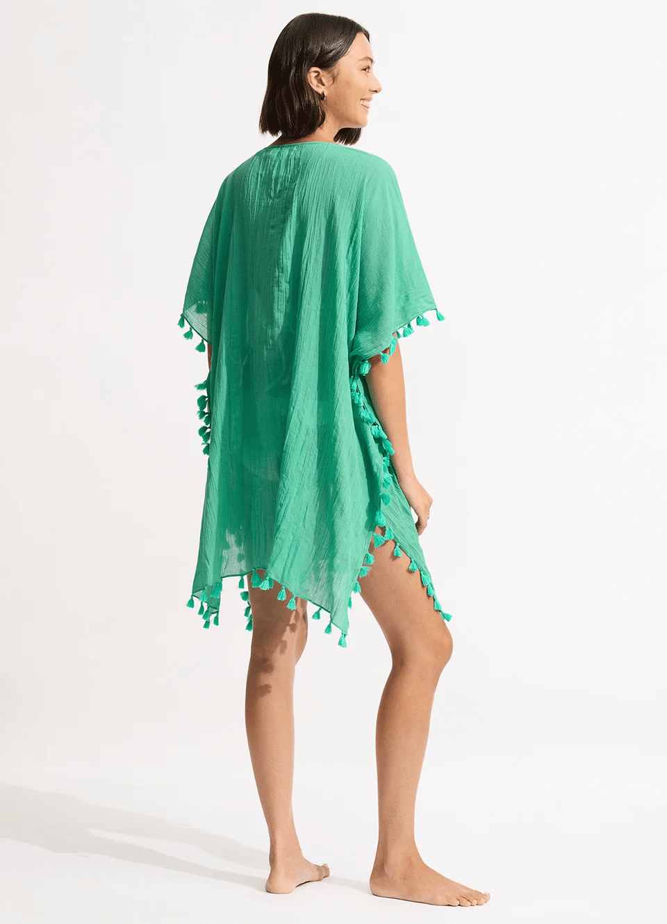 Beached It Amnesia Kaftan Jade - ONE SIZE - Kaftan