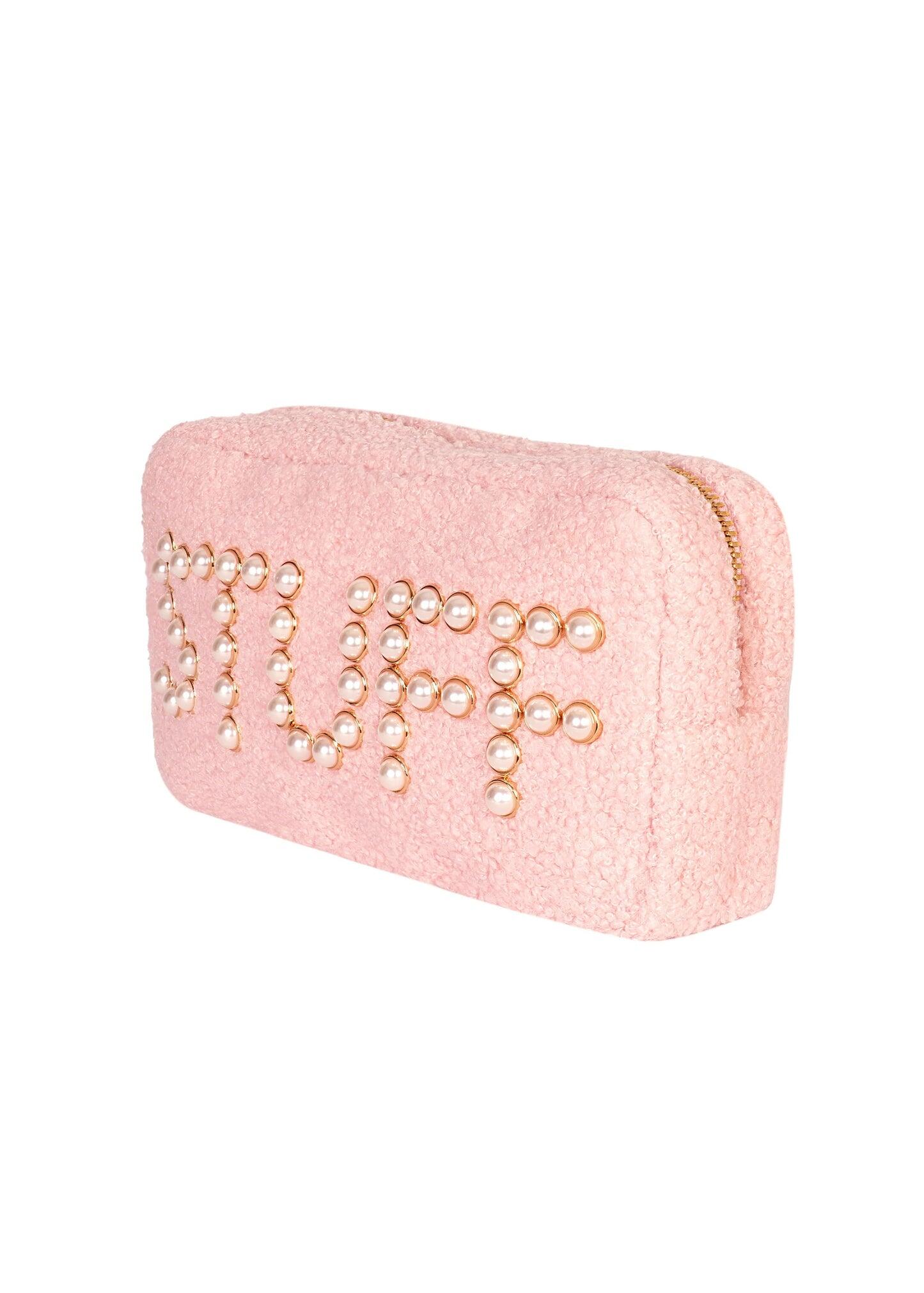 Teddy Stuff Cosmetic Bag Petal