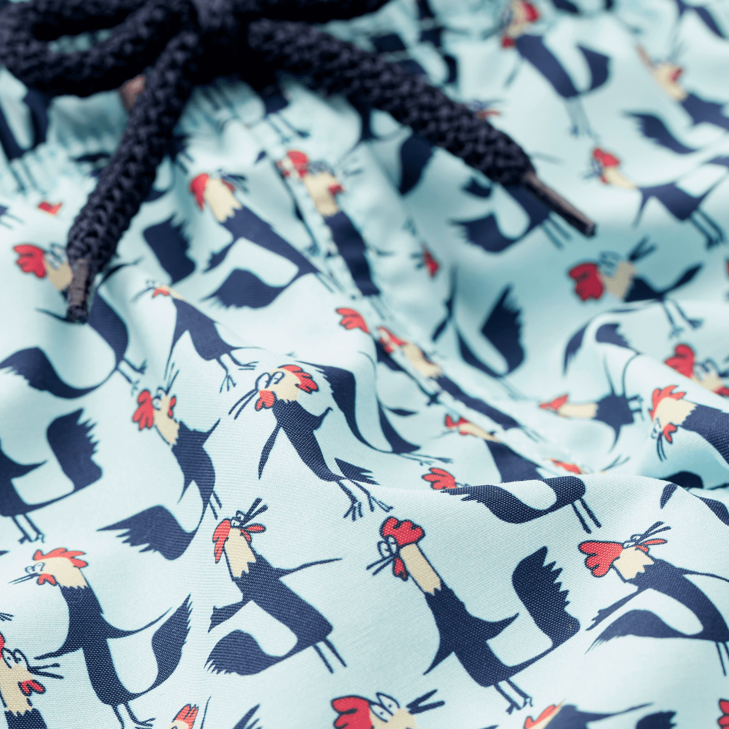 Boys Swim Short Cocorico Thalassa Blue - Boys Swim Shorts