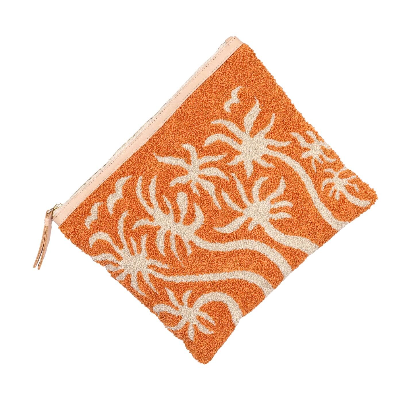 Breezy Palms Clutch Bag