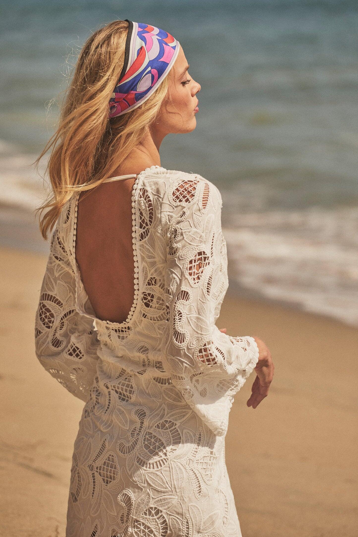 Lagos Mini Dress White