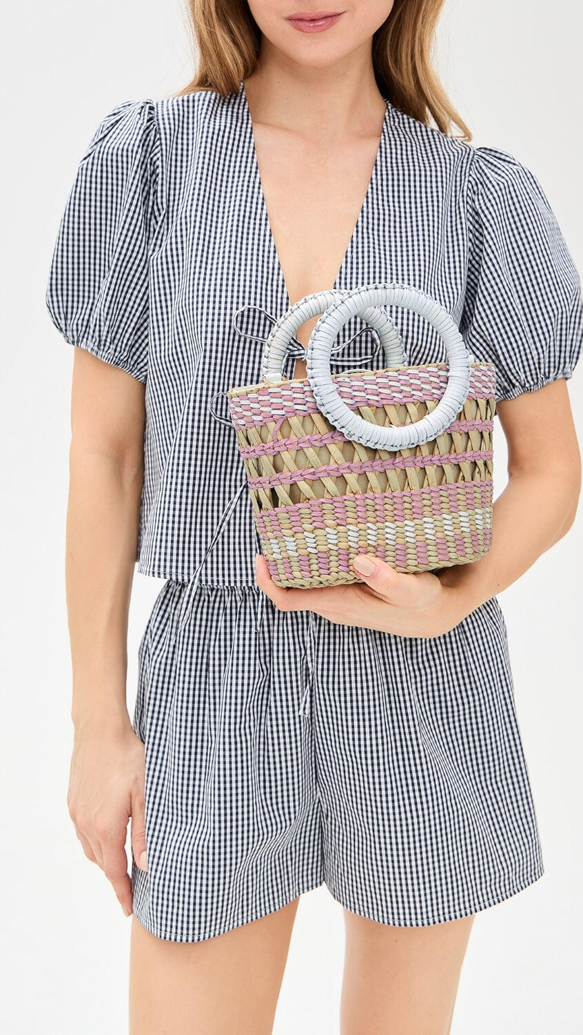 Rio Mini Tote Bag White