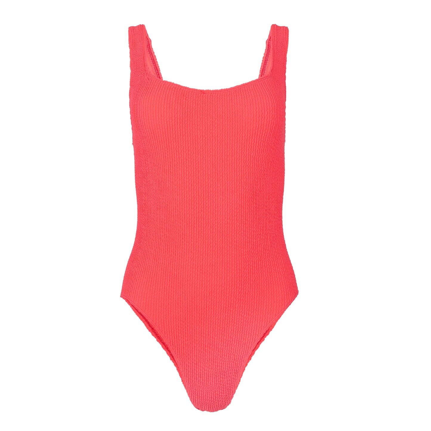 Red One Piece Swimsuit