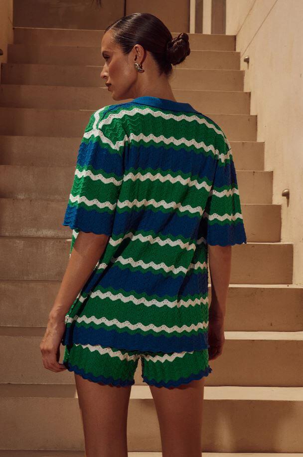 Cam Shirt Green - Top