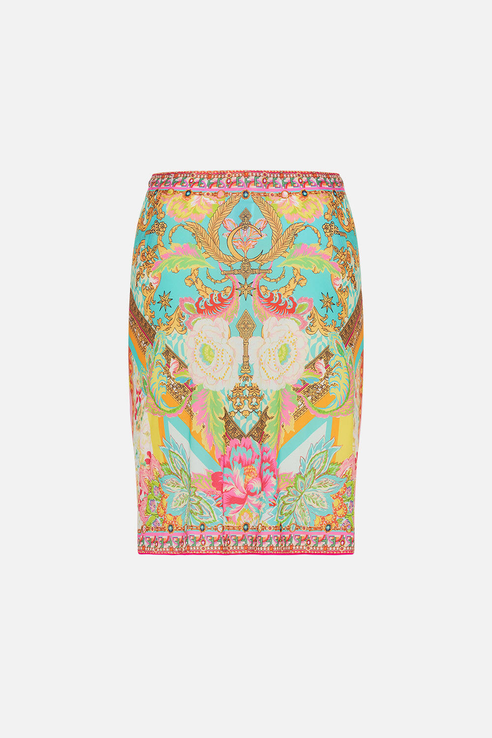 Layered Short Sarong With Tie Front An Italian Welcome - S/M - Sarong