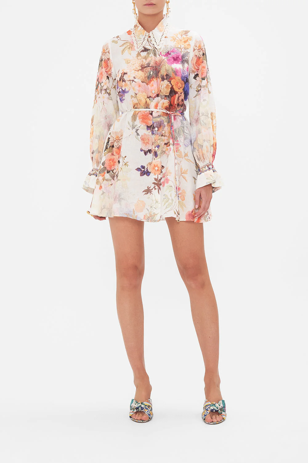 Shift Shirt Dress Friends With Frescos - Dress