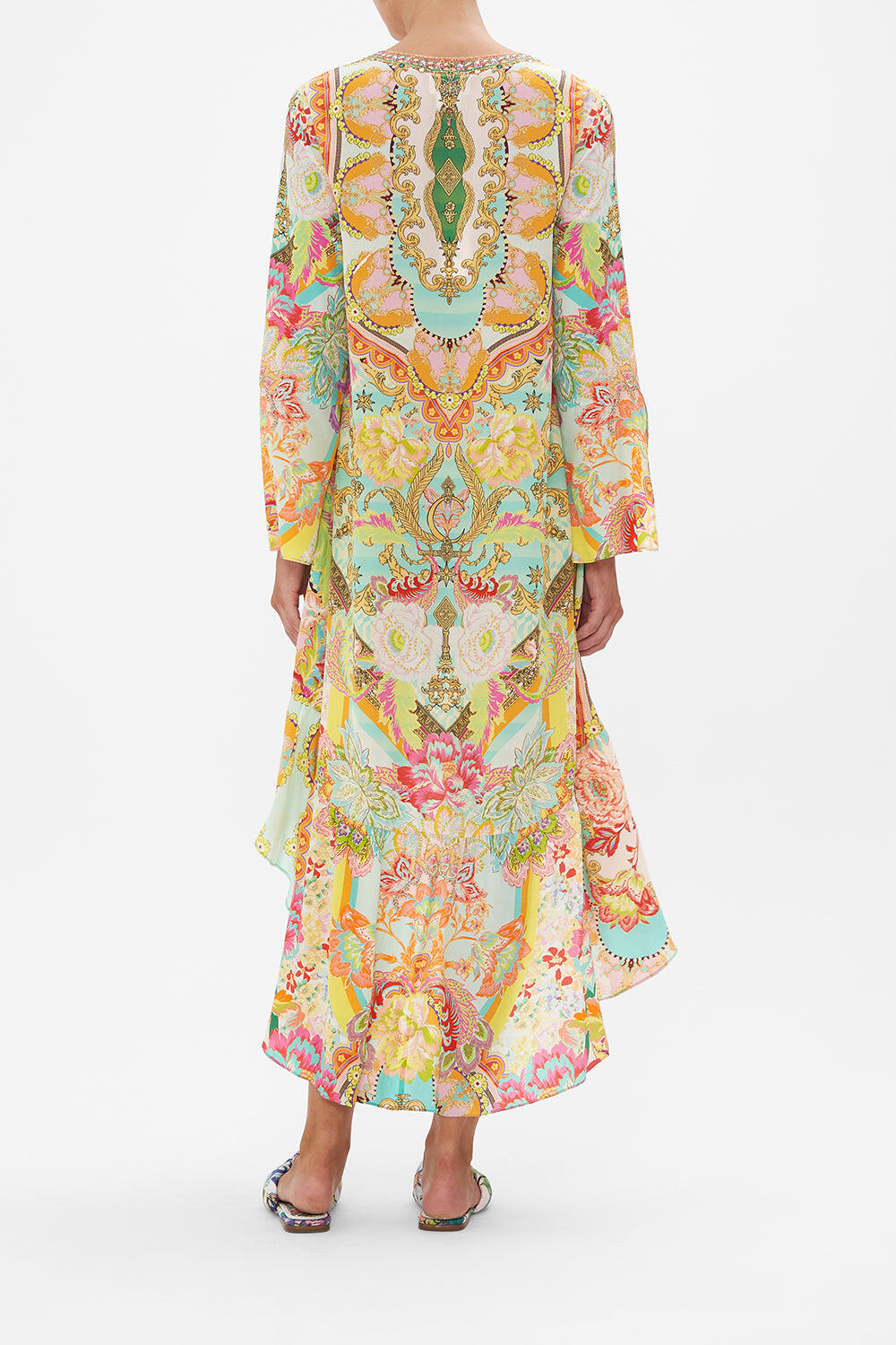 Short Dress With High Low Hem An Italian Welcome - Dress