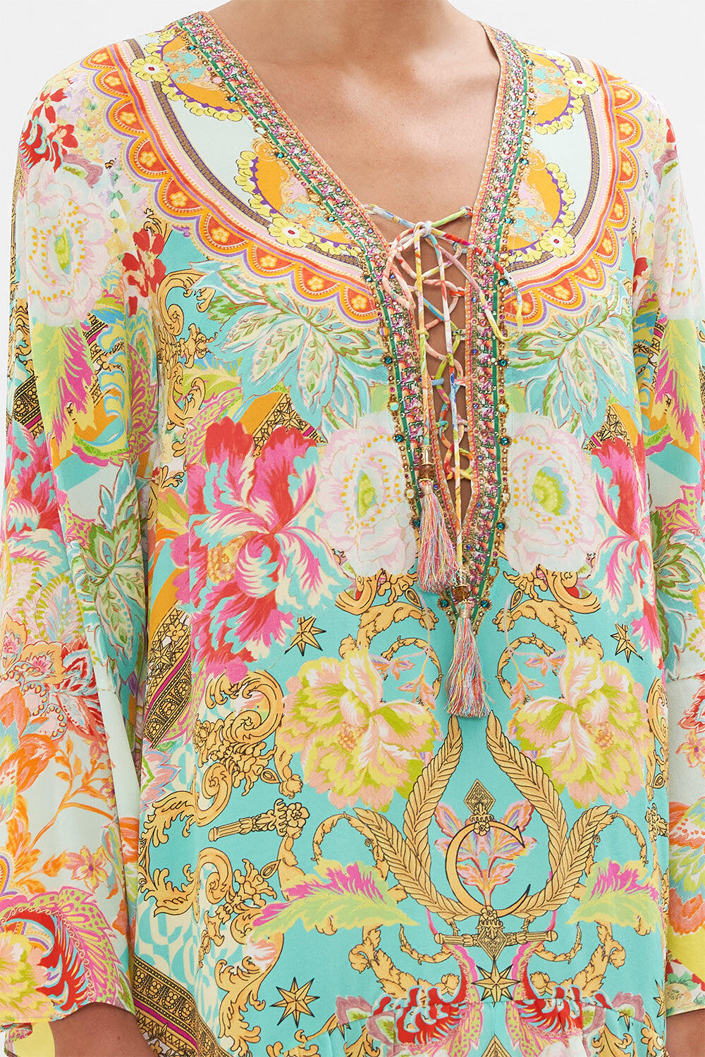 Short Dress With High Low Hem An Italian Welcome - Dress