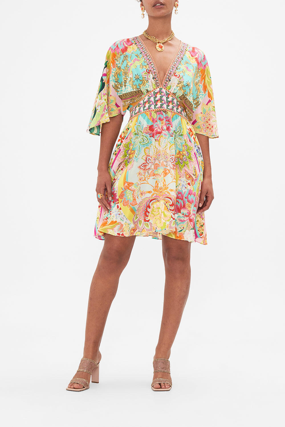Short Waisted Dress An Italian Welcome - Dress