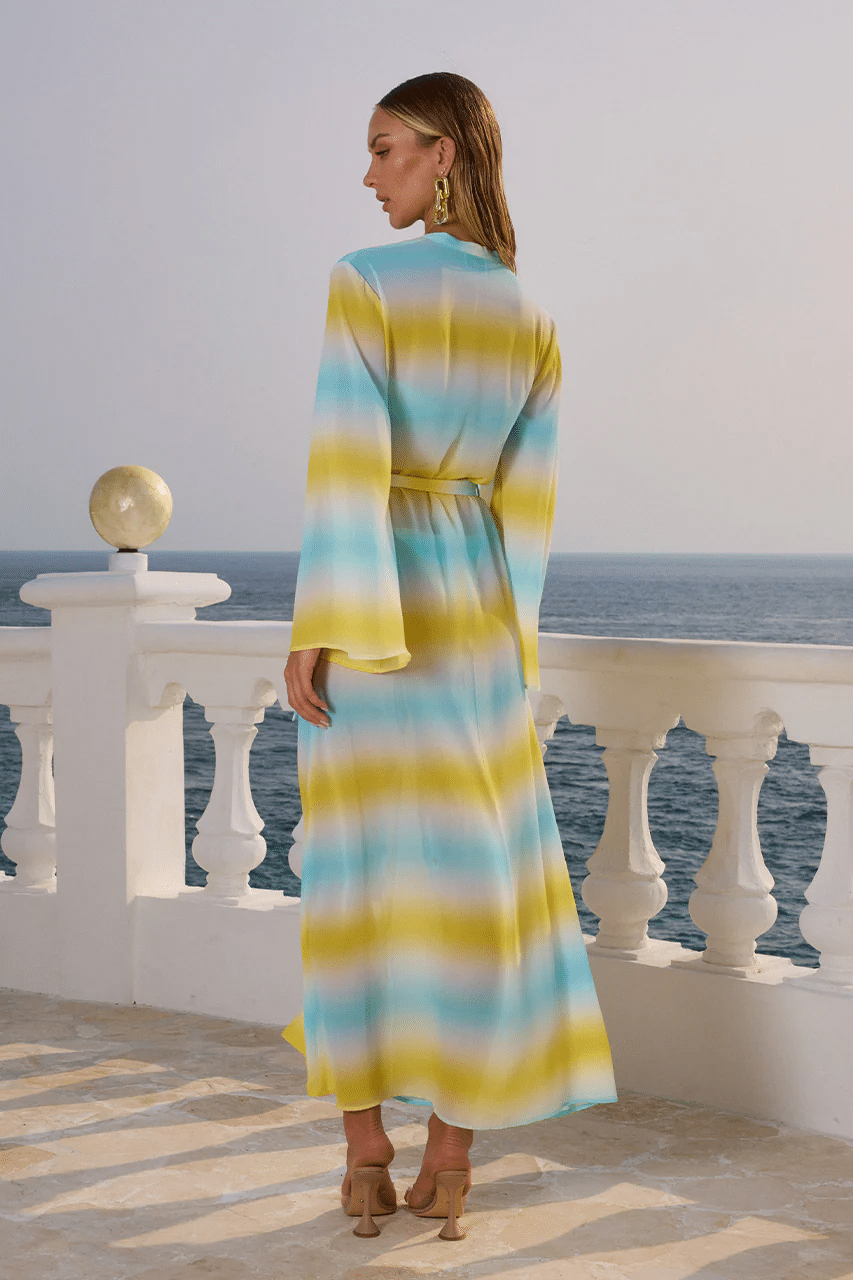 Camille Robe Rio Print - Cover Up