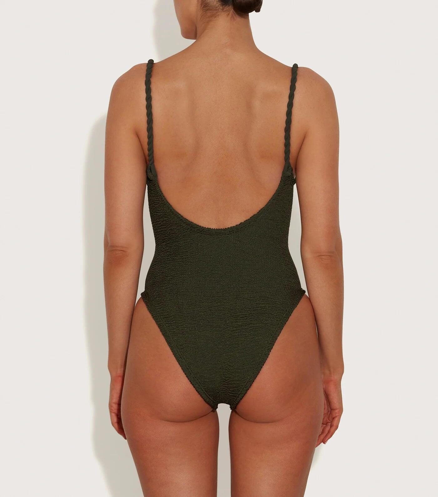 Camille One Piece Metallic Khaki - ONE SIZE - One Piece