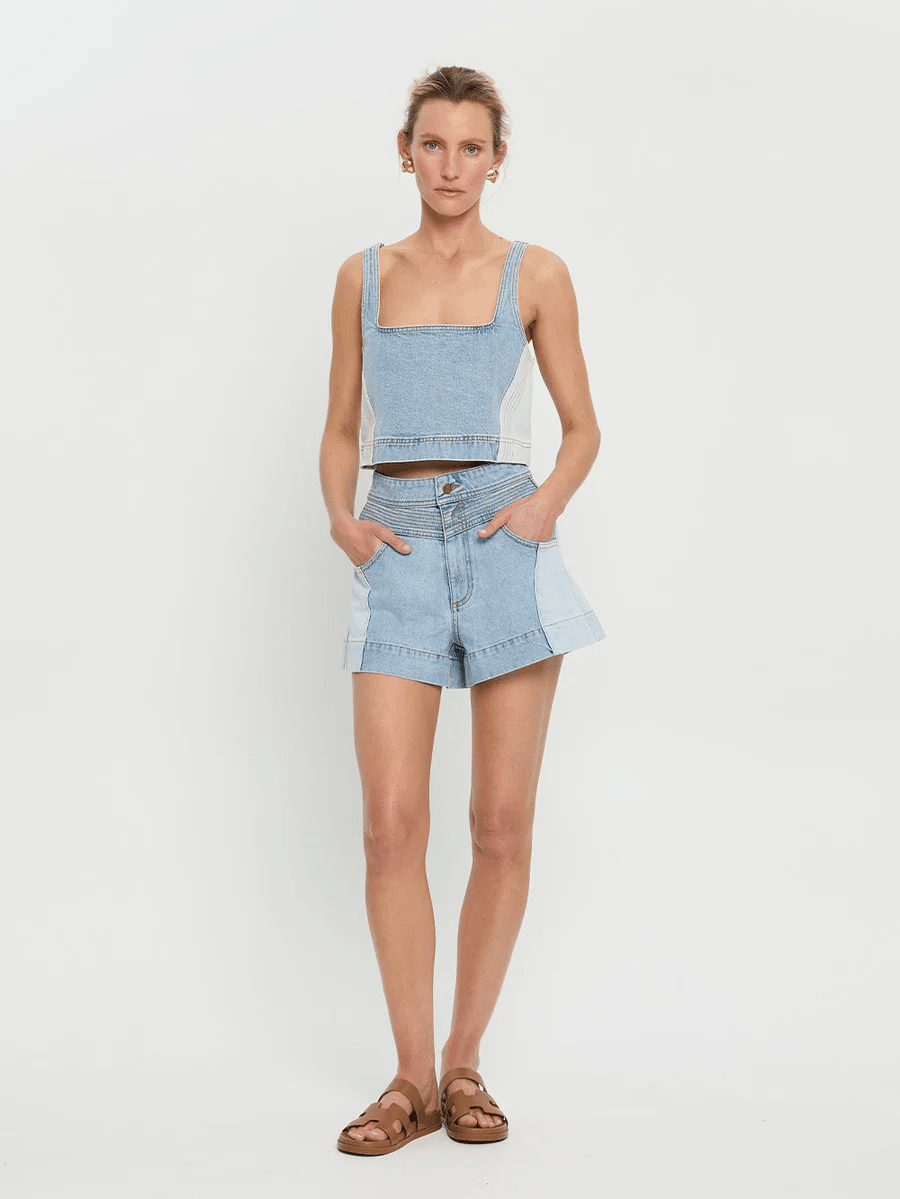 Carla Denim Short - Shorts