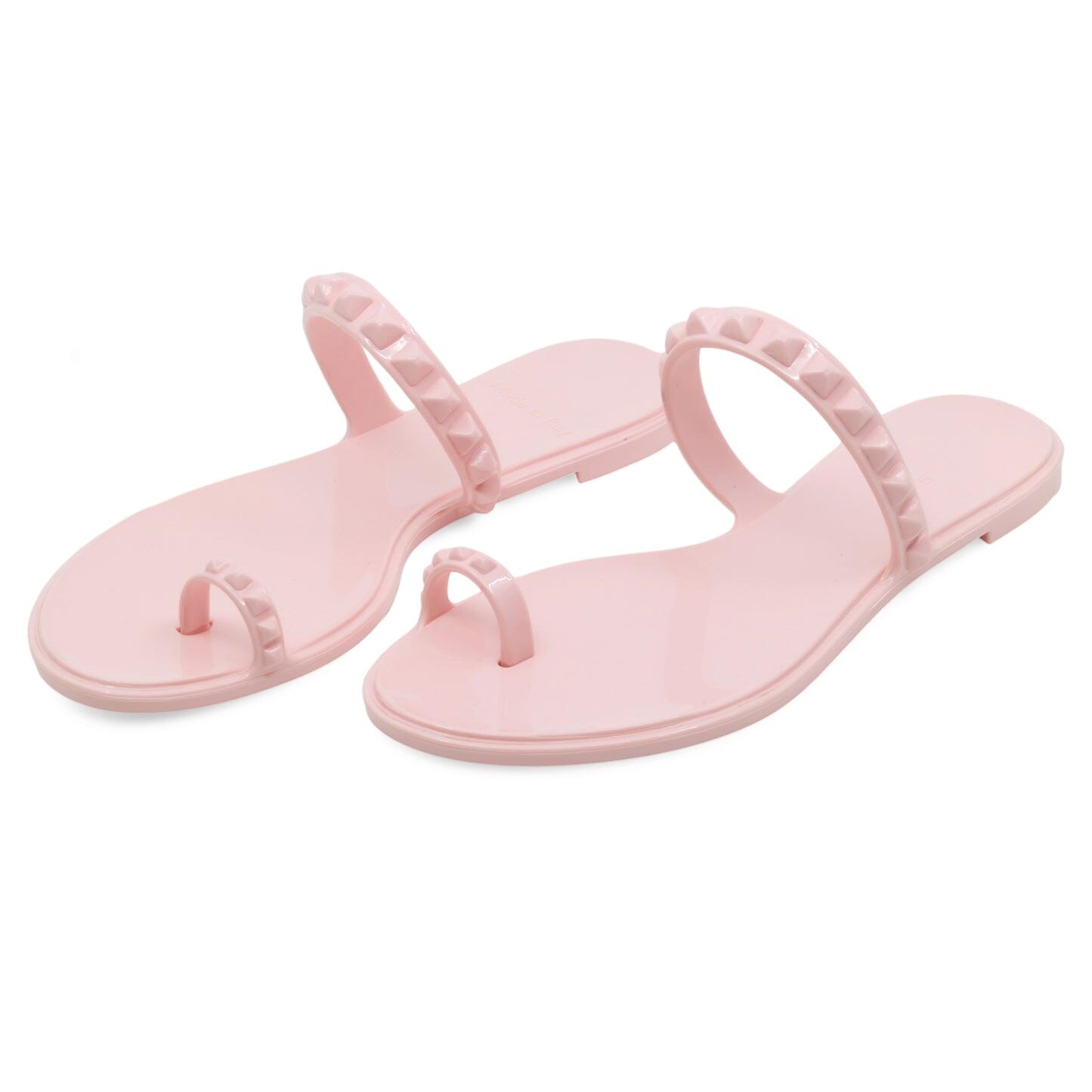 Maria Flat Sandal Baby Pink - Shoes