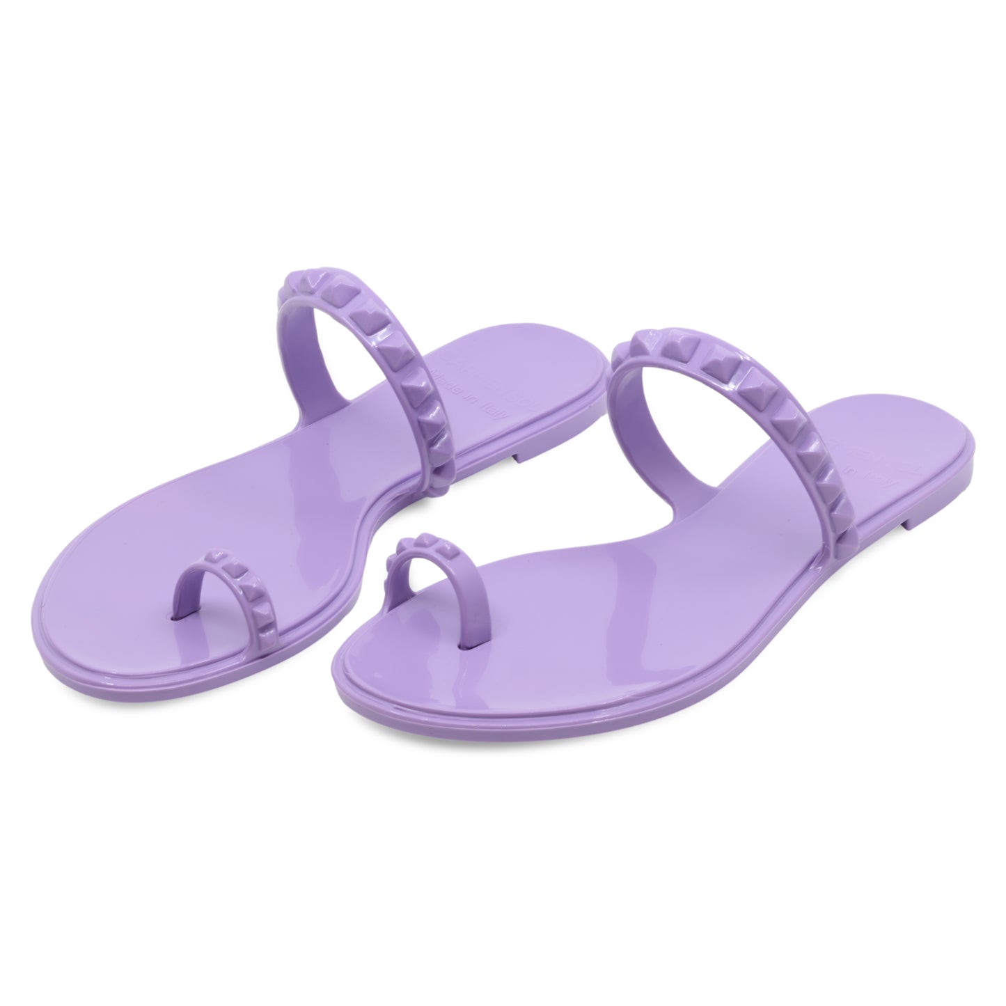 Maria Flat Sandal Violet - Shoes