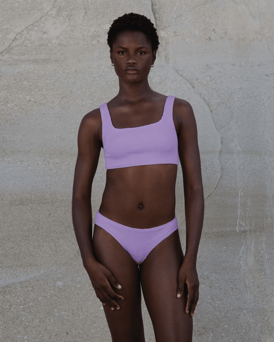 Celine Square Neck Bikini Fig - ONE SIZE - Bikini