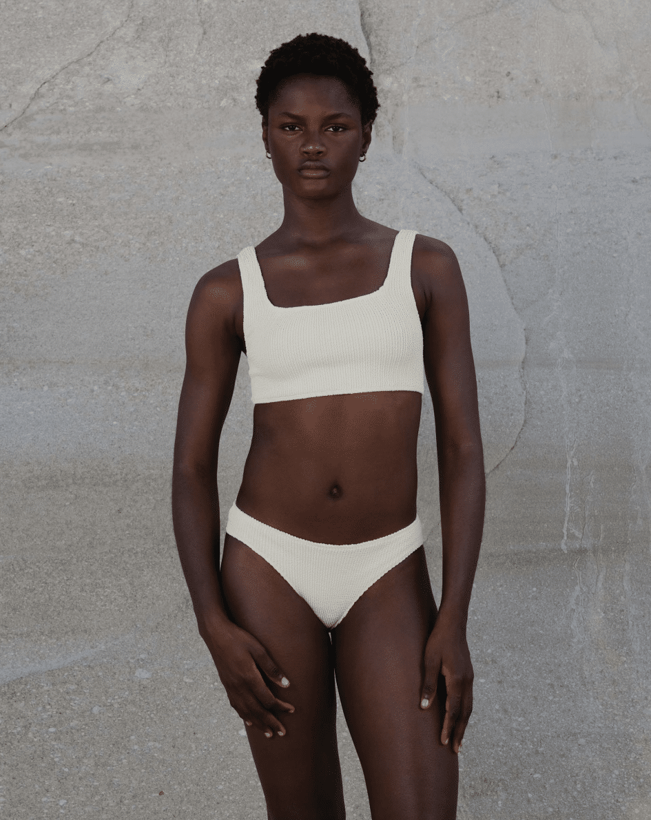 Celine Square Neck Bikini Vanilla - ONE SIZE - Bikini