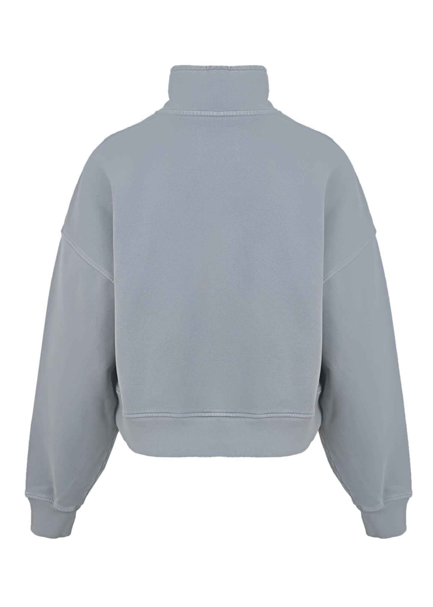Mirelle Funnel Neck In Hematite